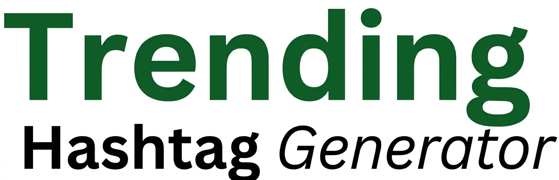 Trending Hashtag Generator
