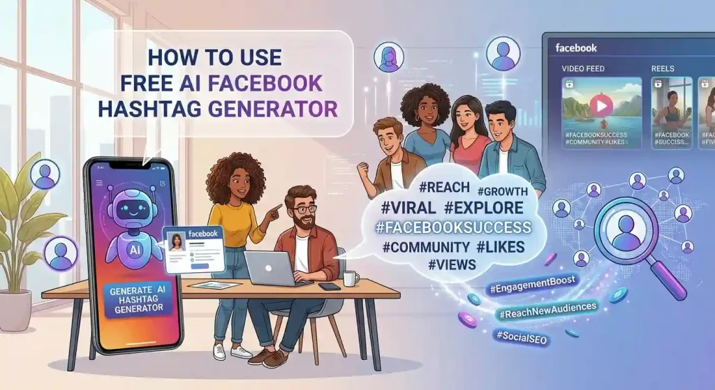 Facebook 2 How to use Free Ai Facebook Hashtag Generator